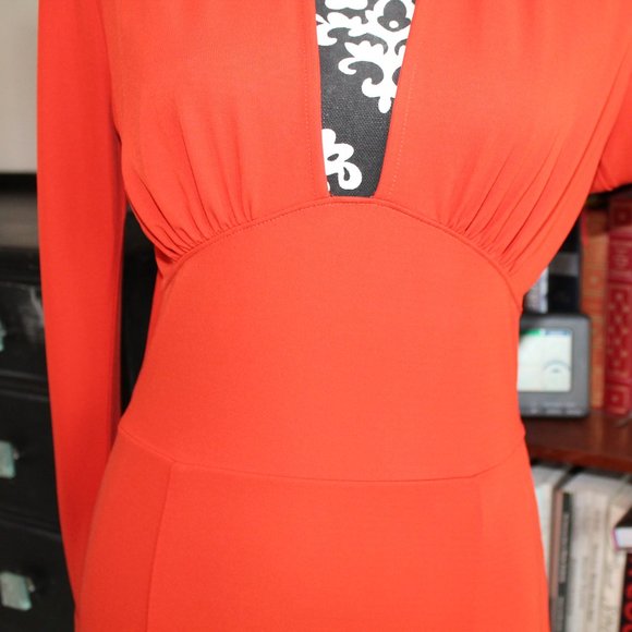 Gorgeous Michael Kors Burnt Orange Dress Brand New - Picture 6 of 10